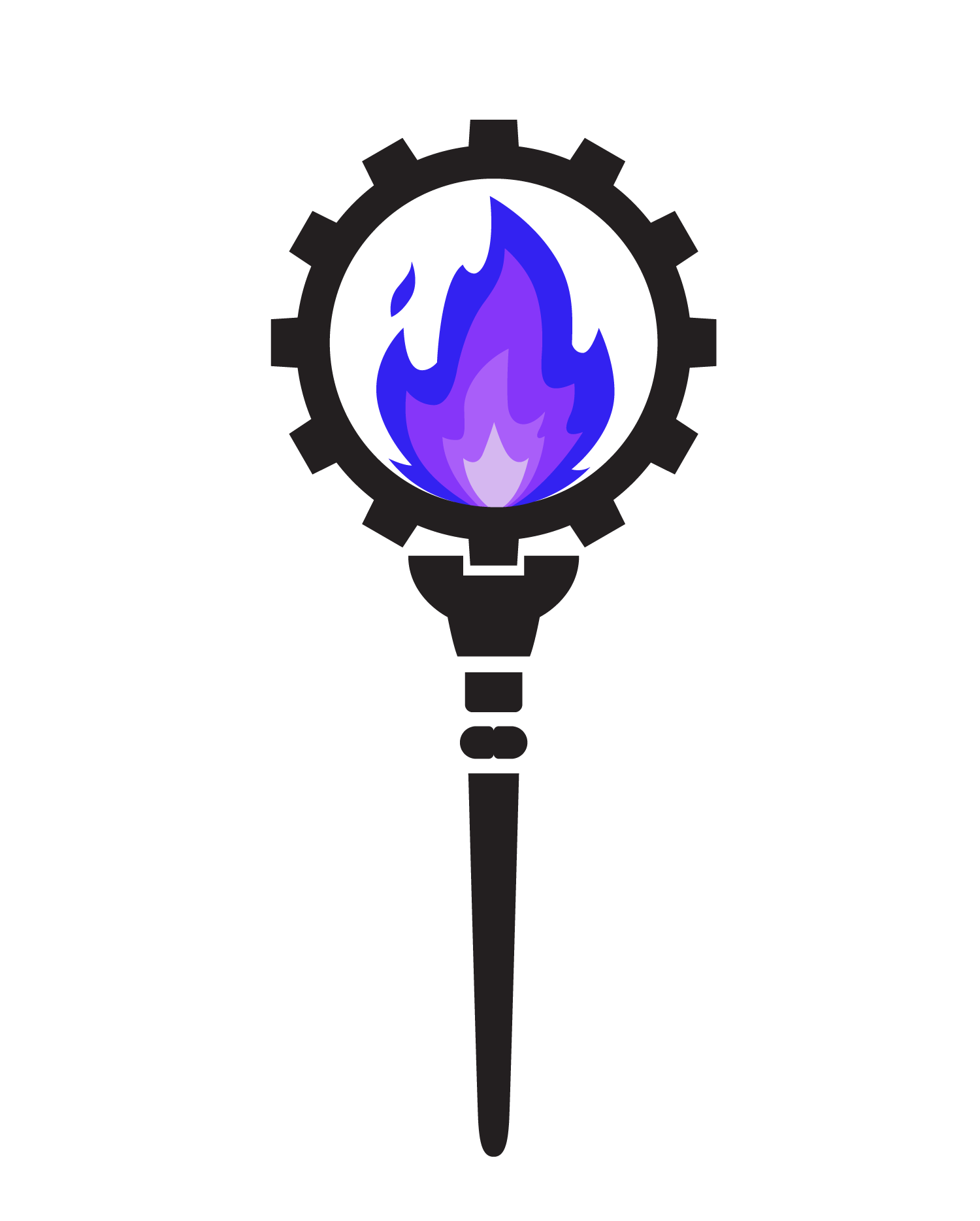 Torch-with-Purple-Fire